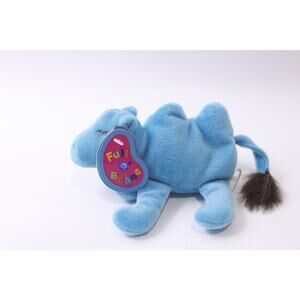 Avon, Full O' Beans, Bactrian Camel, Blue, 1999, Vintage, Toy, ~ 251013-WH 1375